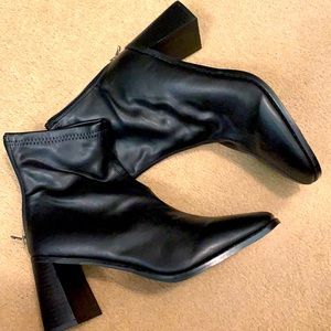 Nasty gal sock booties. Size 8